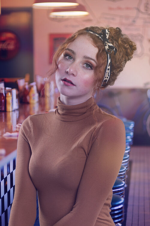 Bild nach der Bildbearbeitung American Diner